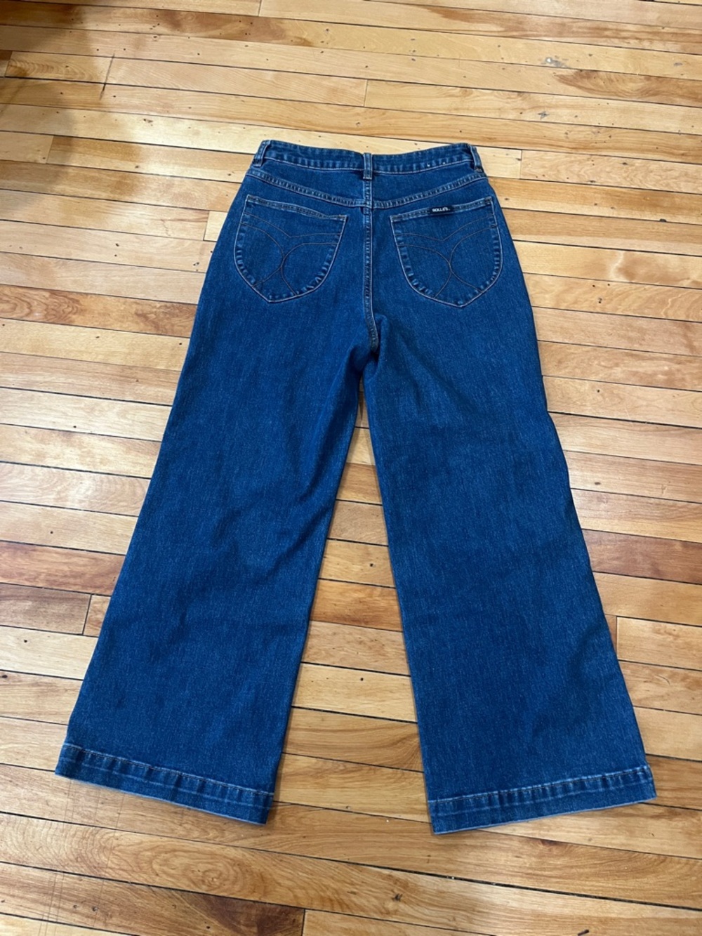 ROLLA’S Sailor wide leg high rise crop - Picture 4 of 11